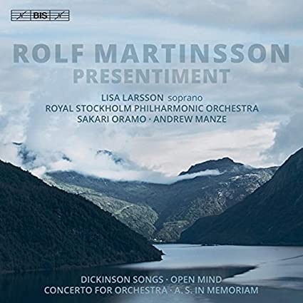 Rolf Martinsson - : Presentiment - CD