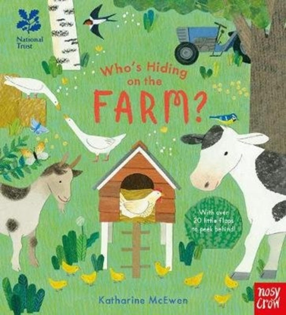 National Trust: Who's Hiding on the Farm? - Board book