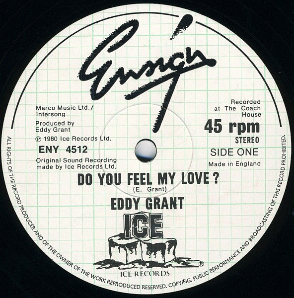 Eddy Grant - Do You Feel My Love? - Used Vinyl Record 12"