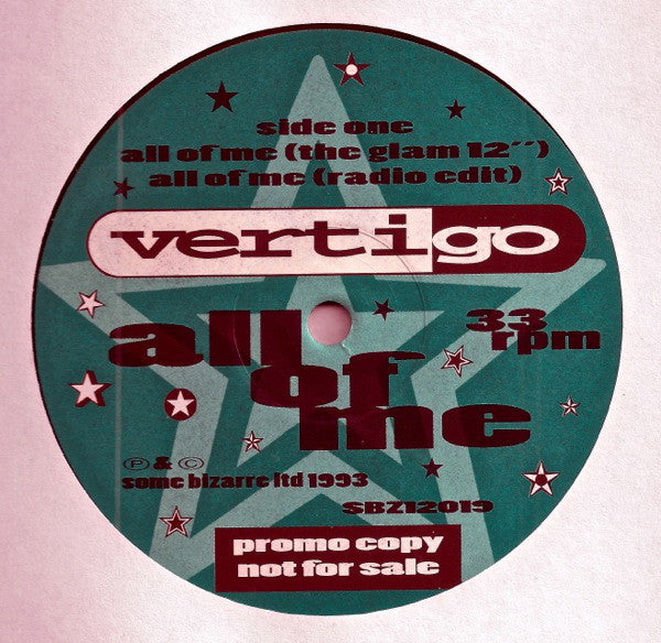 Vertigo - All Of Me - Used Vinyl Record 12"