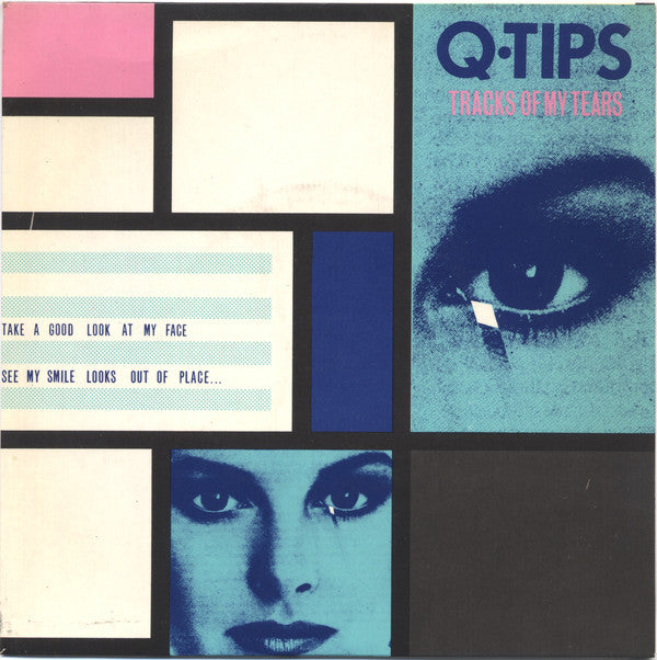 Q Tips - Tracks Of My Tears - Used Vinyl Record 7"