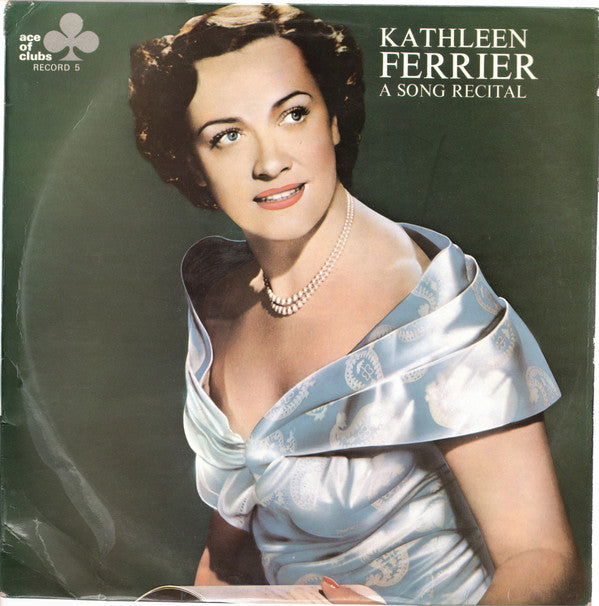 Kathleen Ferrier - A Song Recital Record 5 - Used Vinyl Record