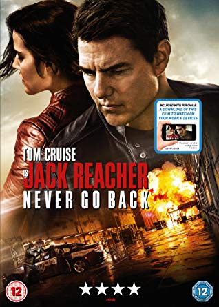 Jack Reacher - Never Go Back - New DVD