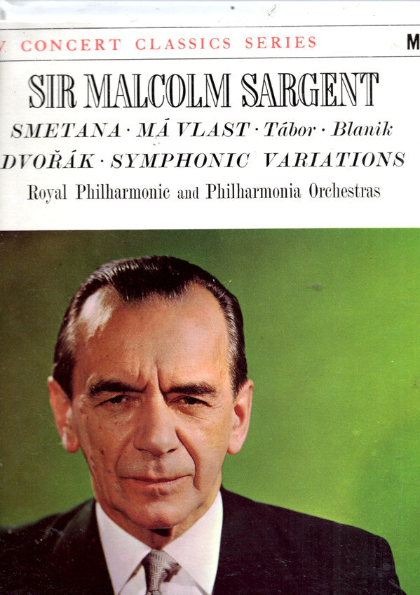 Sir Malcolm Sargent - Ma Vlast / Symphonic Variations - Used Vinyl R