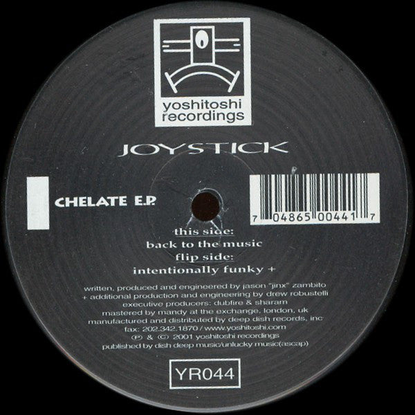 Joystick - Chelate E.P. - Used Vinyl Record 12"
