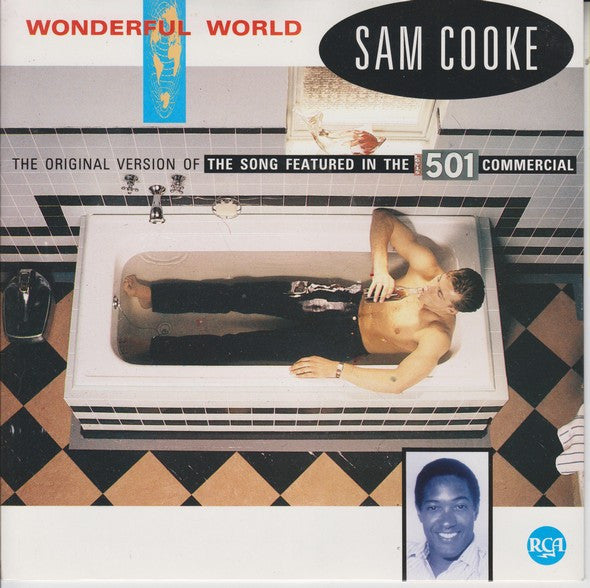 Sam Cooke - Wonderful World - Used Vinyl Record 7"