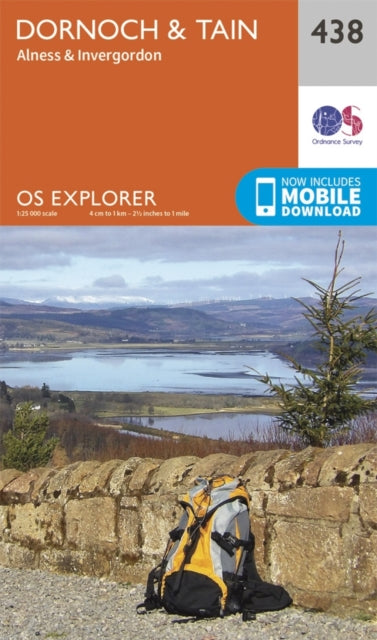 Ordnance Survey - Dornoch and Tain : 438 - New Sheet map