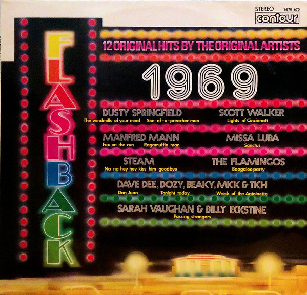 Various - Flashback 1969 - Used Vinyl Record