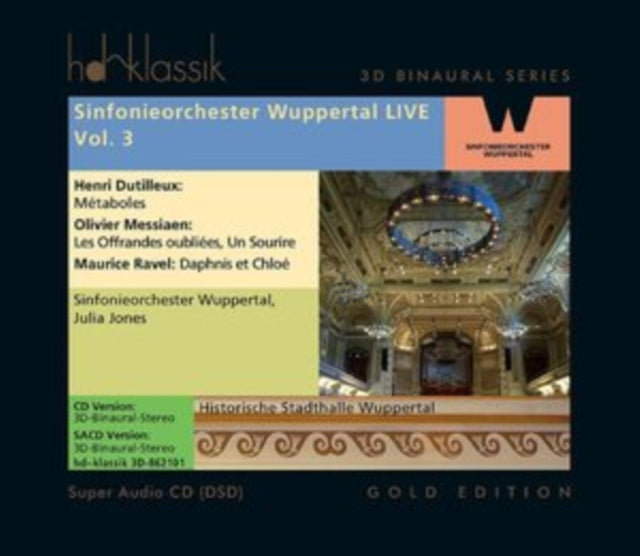 JULIA JONES SINFONI - SINFONIEORCHESTER WUPPERTAL LI - CD