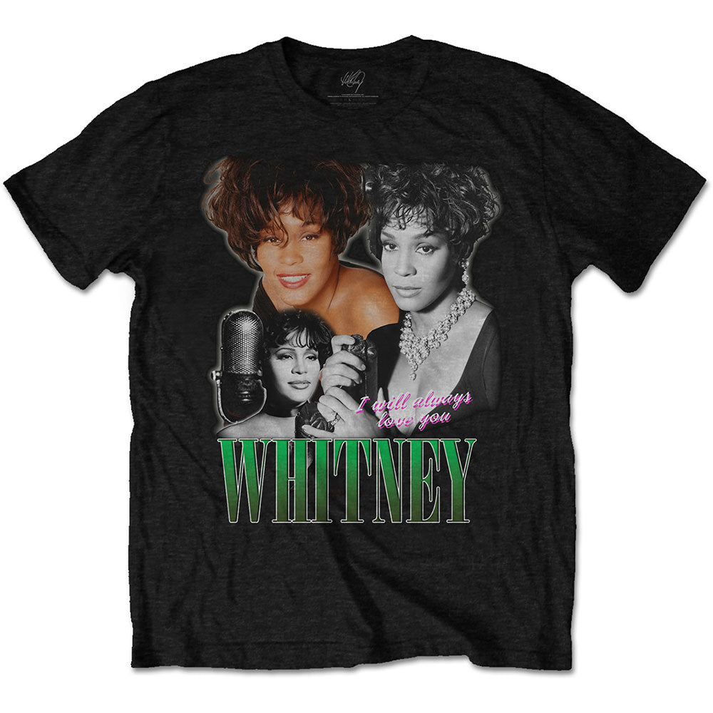 Whitney Houston - tshirt - Unisex - Short Sleeves - Large