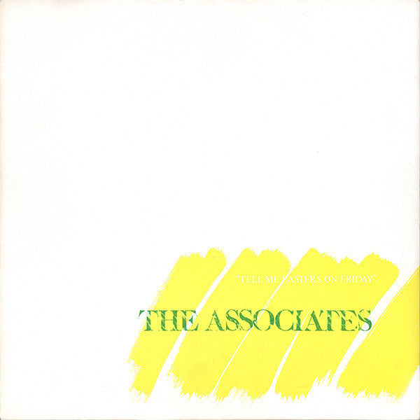 Associates - Tell Me Easter's On Friday - Used Vinyl Record 12"