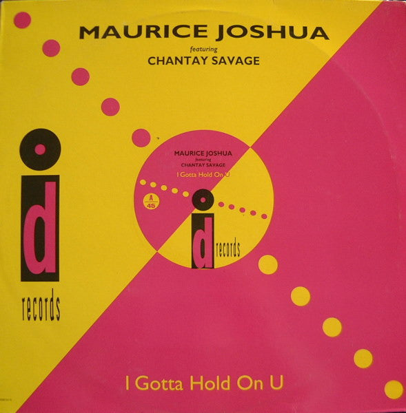 Maurice Joshua - I Gotta Hold On U - Used Vinyl Record 12"