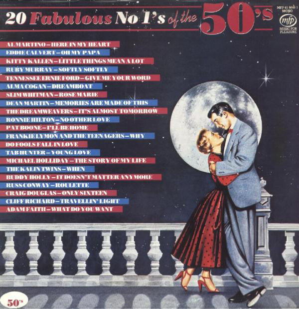 Various - 20 Fabulous No 1's Of The 50's - Used Vinyl Record