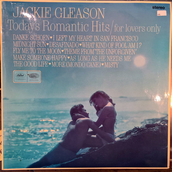 Jackie Gleason - Today's Romantic Hits - For Lovers Only - Used Vinyl R