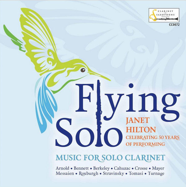 Janet Hilton - Flying Solo: Music for Solo Clarinet - Used CD