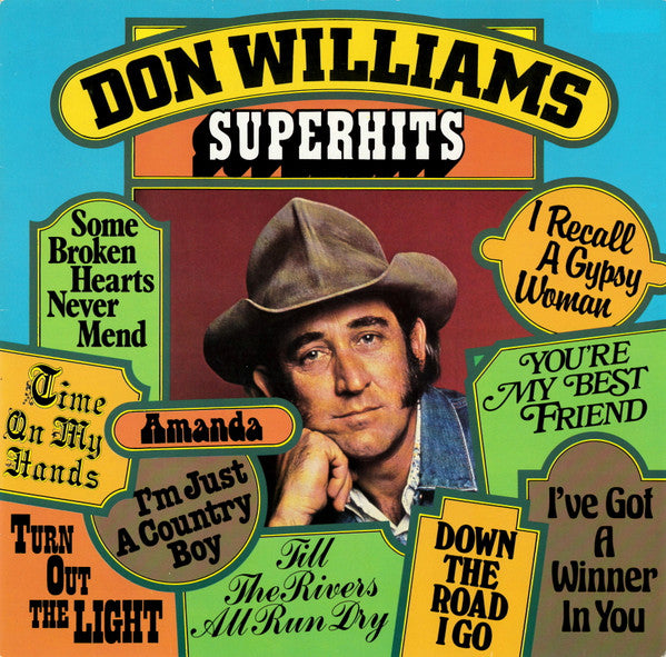 Don Williams - Superhits - Used Vinyl Record