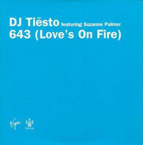 DJ Tiësto - 643 (Love's On Fire) - Used CD