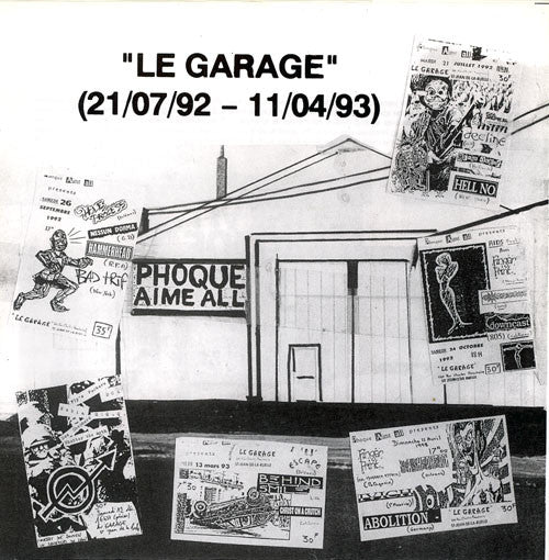 Various - Le Garage (21/07/92 - 11/04/93) - Used Vinyl Record 7"