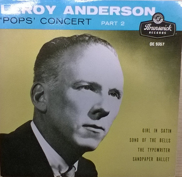 Leroy Anderson - 'Pops' Concert Part 2 - Used Vinyl Record 7"