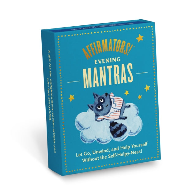 Knock Knock - Affirmators! Mantras (Evening) Card Deck, 40 Cards - New