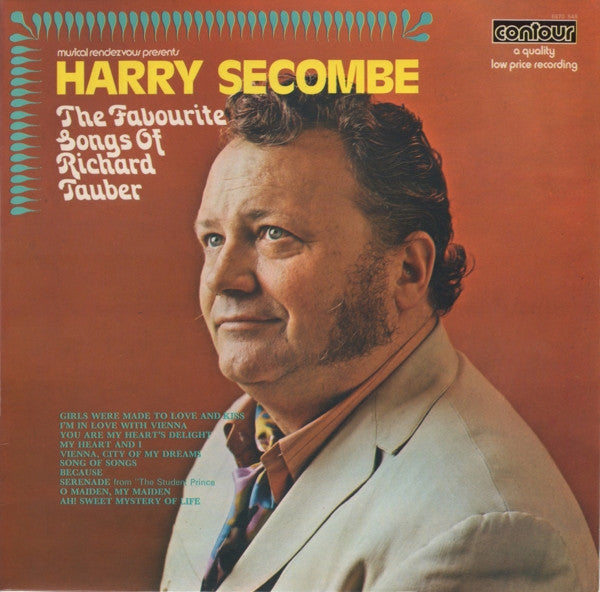 Harry Secombe - Favourite Songs Of Richard Tauber - Used Vinyl Record