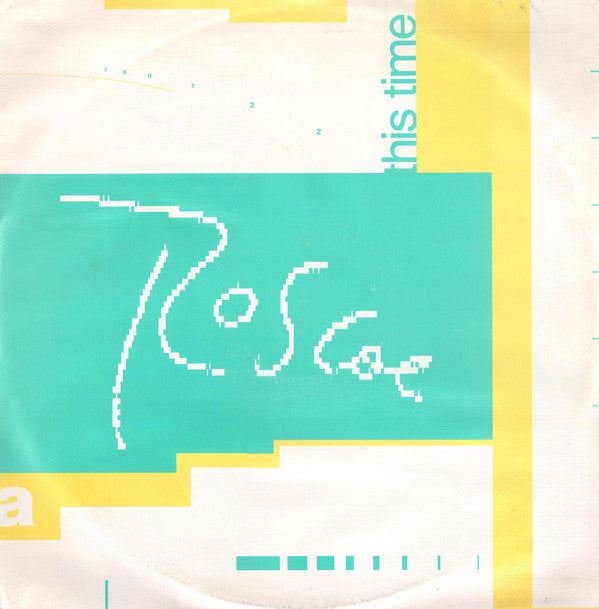 Darren Roscoe - This Time - Used Vinyl Record 12"