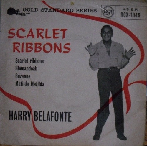 Harry Belafonte - Scarlet Ribbons - Used Vinyl Record 7"