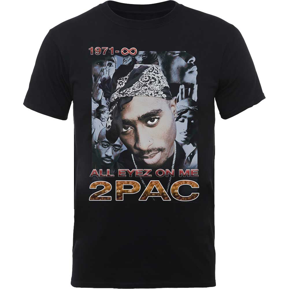 Tupac - tshirt - Unisex - Short Sleeves - 2X-Large