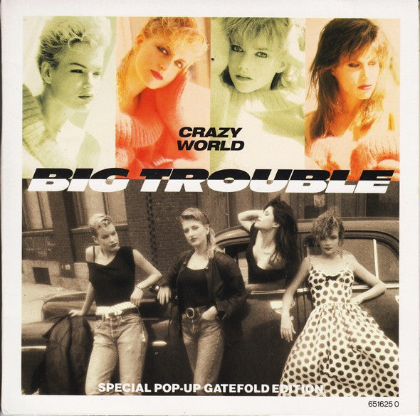 Big Trouble - Crazy World - Used Vinyl Record 7"