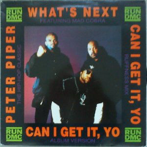 Run-DMC - Can I Get It Yo - Used Vinyl Record 12"