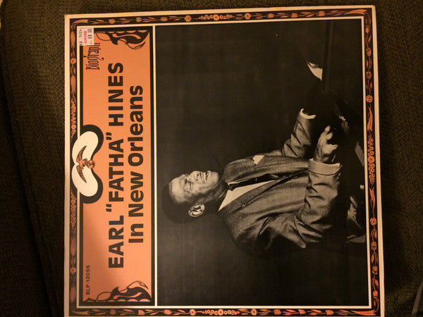 Earl Hines - In New Orleans - Used Vinyl Record