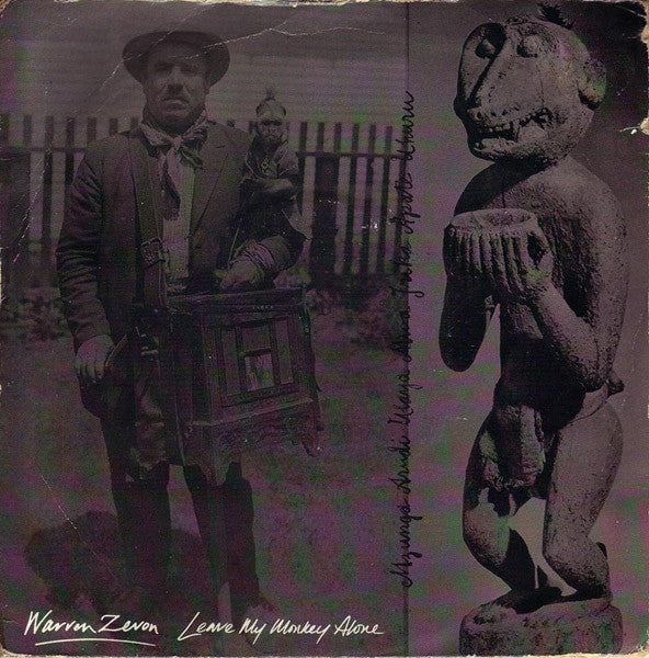 Warren Zevon - Leave My Monkey Alone - Used Vinyl Record 7"