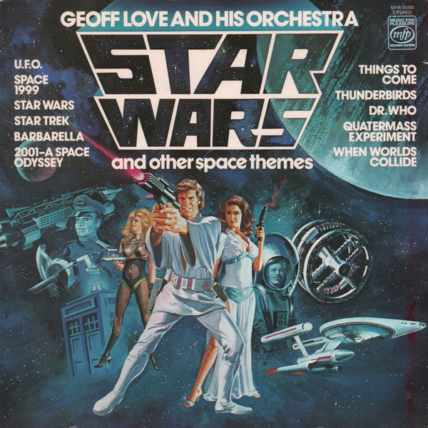 Geoff Love & His Orc - Star Wars And Other Space Themes - Used Vinyl Re