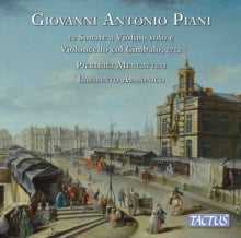 VARIOUS ARTISTS - Giovanni Antonio Piani: 12 Sonate A Violino Solo E Vio