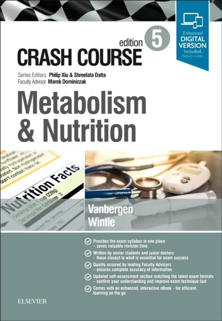 Wintle - Crash Course Metabolism and Nutrition - Paperback