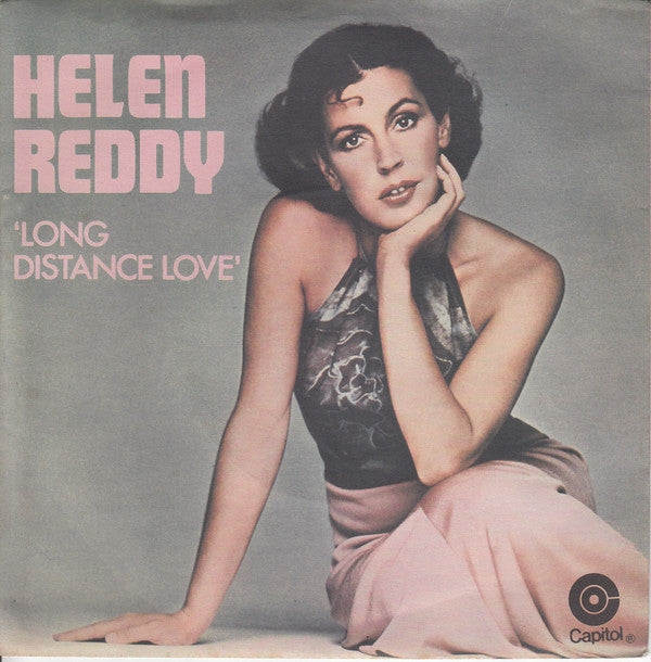 Helen Reddy - Long Distance Love - Used Vinyl Record 7"