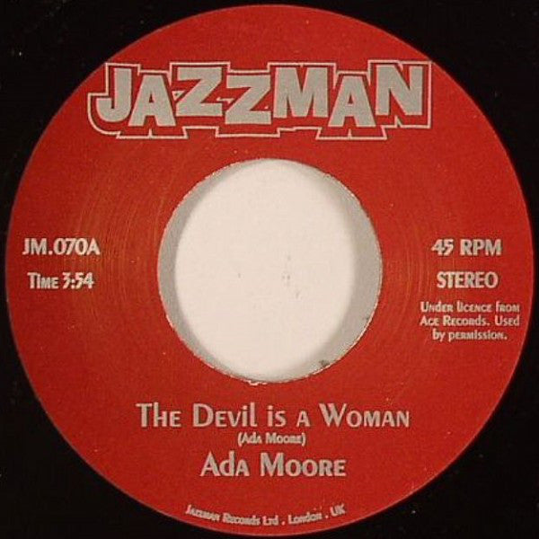 Ada Moore - Devil Is A Woman - New Vinyl Record 7"
