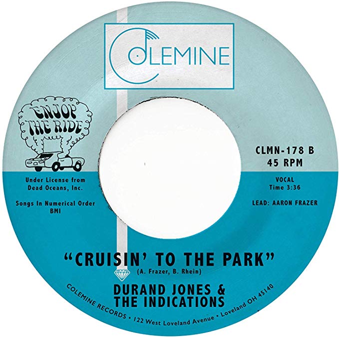DURAND JONES & THE I - MORNING IN AMERICA / CRUISIN' TO THE PARK - Vi
