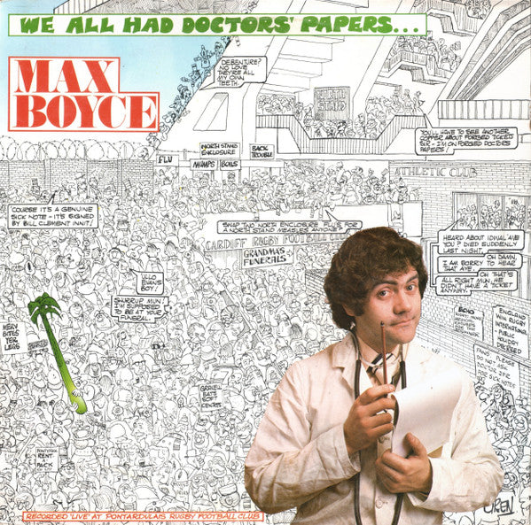 Max Boyce - We All Had Doctors' Papers - Used Vinyl Record