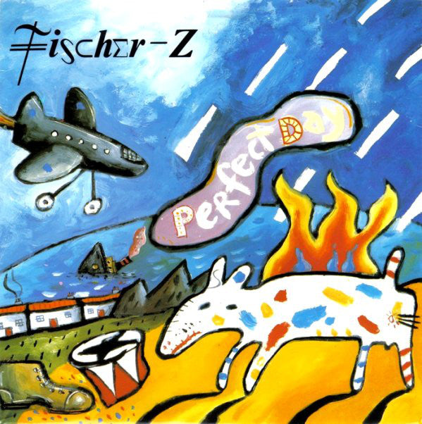 Fischer-Z - Perfect Day - Used Vinyl Record 7"