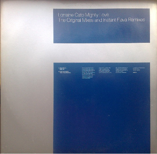 Lorraine Cato - Mighty Love - Used Vinyl Record 12"