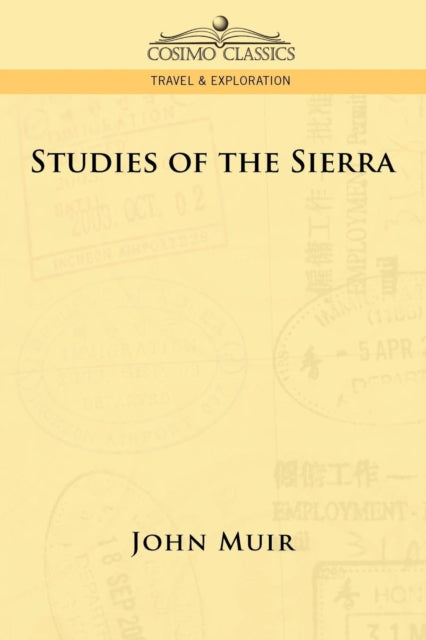 Muir - Studies of the Sierra - New paperback or softback