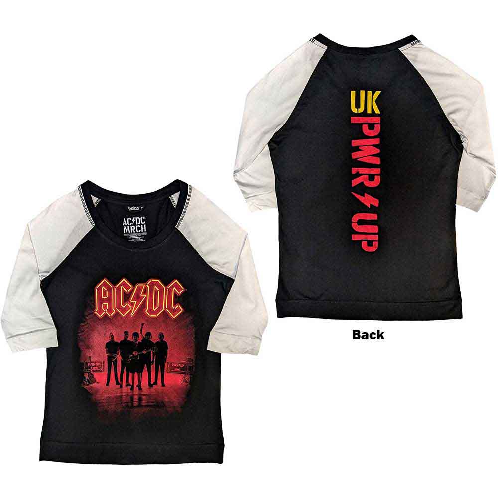 AC/DC - Ladies Raglan - Size NA - New T-Shirts