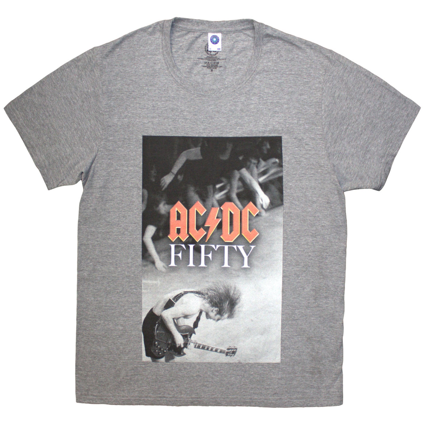 AC/DC - tshirt - Unisex - Short Sleeves - Angus Stage - Small