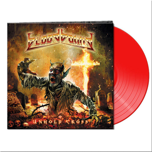 BLOODBOUND - UNHOLY CROSS (TRANSPARENT RED VINYL) - New Vinyl Record