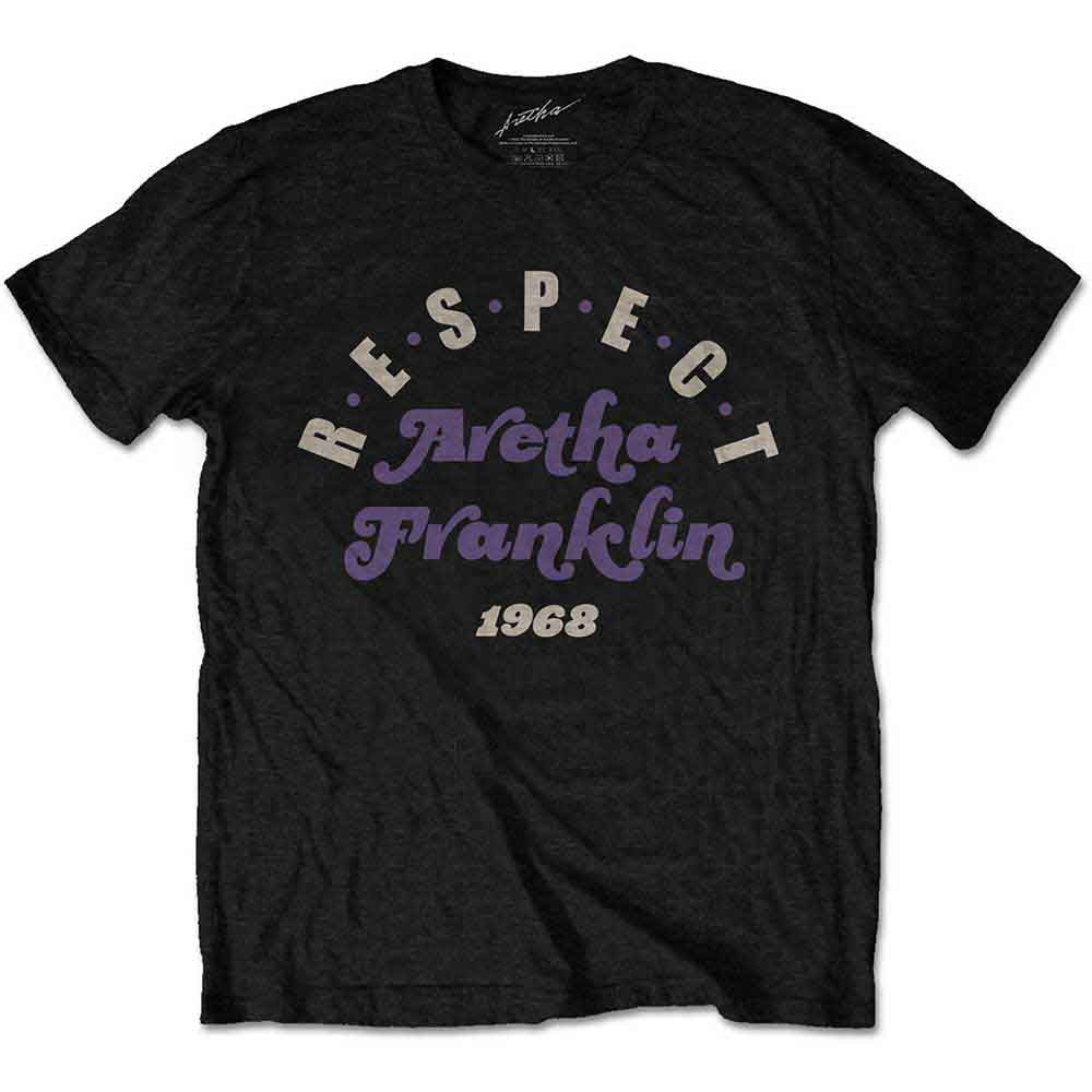 Aretha Franklin - tshirt - Unisex - Short Sleeves - Medium
