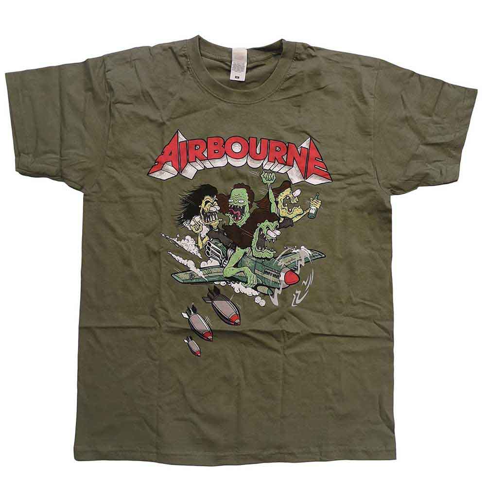 Airbourne - tshirt - Unisex - Small - Short Sleeves