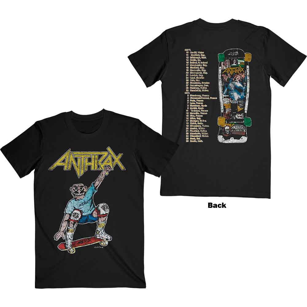 Anthrax - tshirt - Unisex - Medium - Short Sleeves