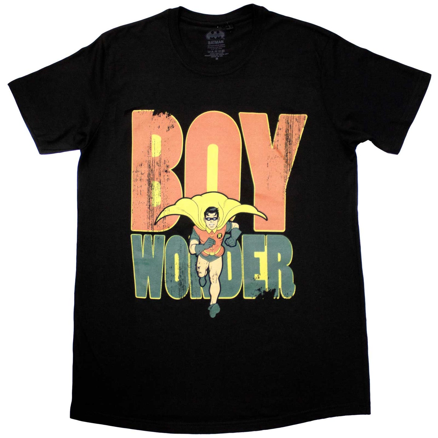 s - tshirt - Unisex - Short Sleeves - Batman Robin Boy Wonder - Small