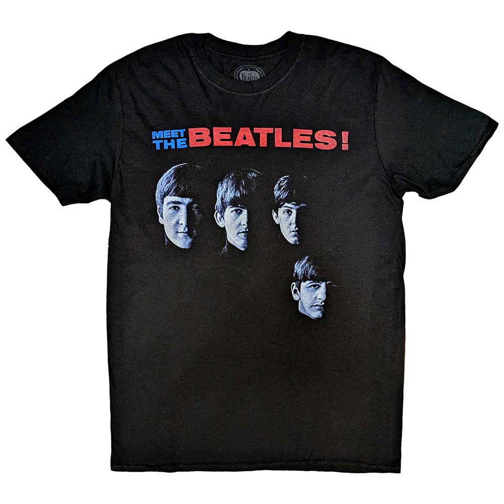 Beatles - tshirt - Unisex - X-Large - Short Sleeves - Meet The Beatles